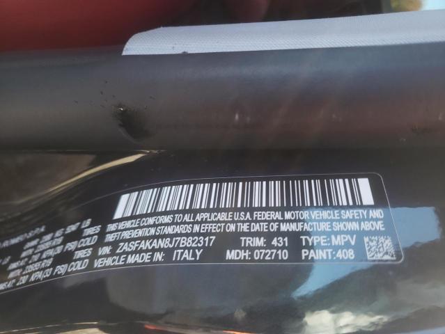 2018 ALFA ROMEO STELVIO ZASFAKAN8J7B82317