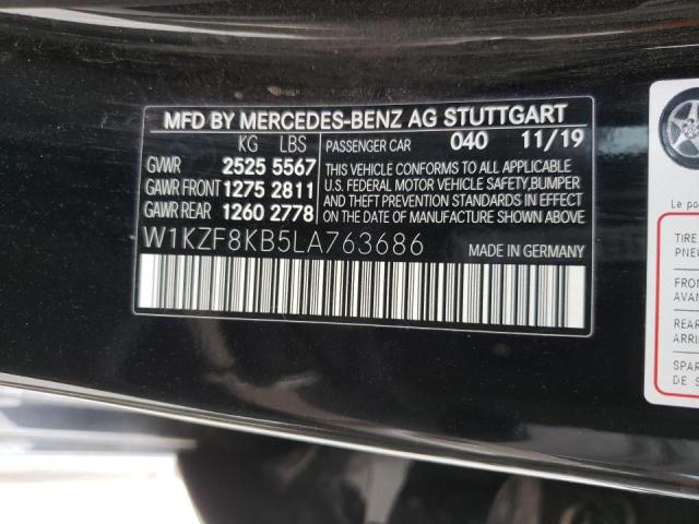 2020 MERCEDES-BENZ E 63 AMG-S W1KZF8KB5LA763686