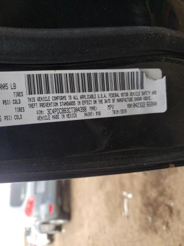 2012 DODGE JOURNEY 3C4PDCBB3CT304398