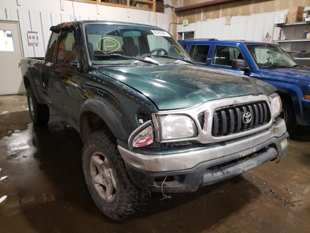 Salvage cars for sale from Copart Anchorage, AK: 2001 Toyota Tacoma XTR