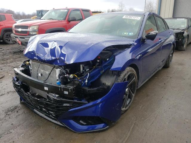 2021 HYUNDAI ELANTRA N KMHLR4AF6MU173285