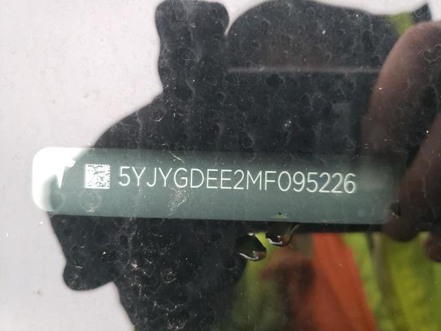 2021 TESLA MODEL Y 5YJYGDEE2MF095226