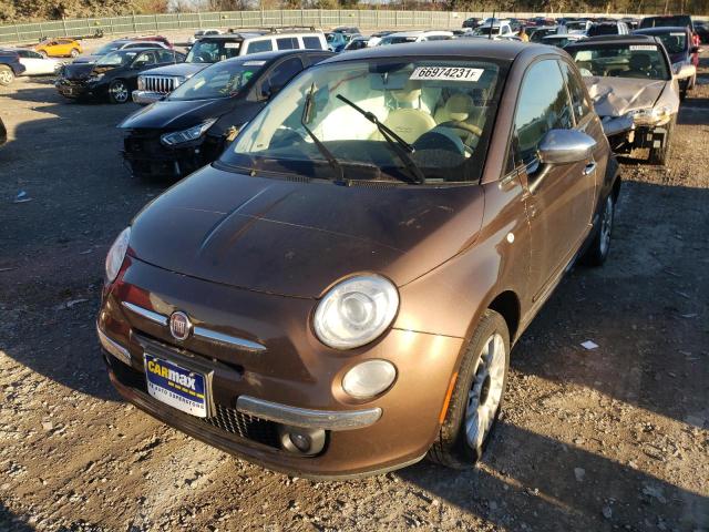 2012 FIAT 500 LOUNGE 3C3CFFCR0CT385449