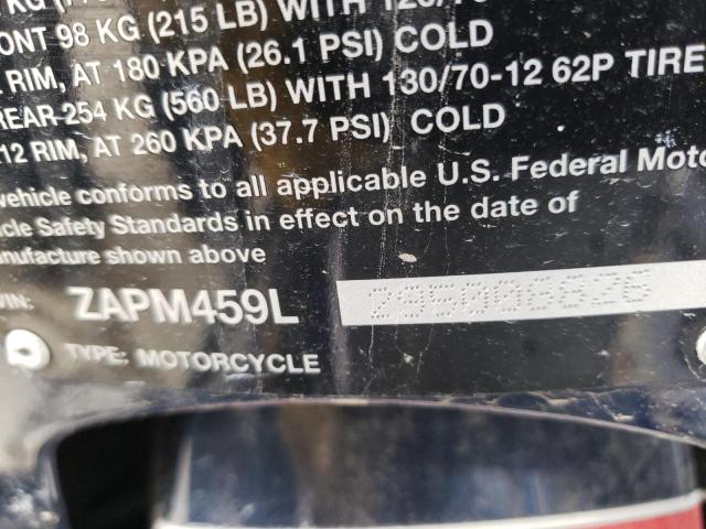2009 VESPA GTS 250 ZAPM459L295008826