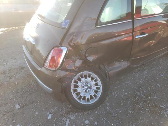 2012 FIAT 500 LOUNGE 3C3CFFCR0CT385449