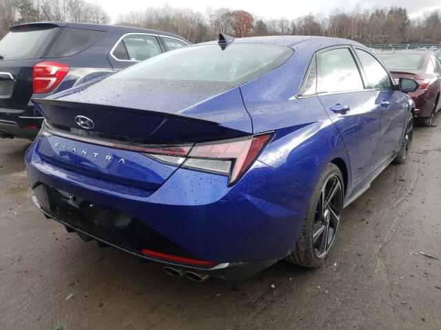 2021 HYUNDAI ELANTRA N KMHLR4AF6MU173285