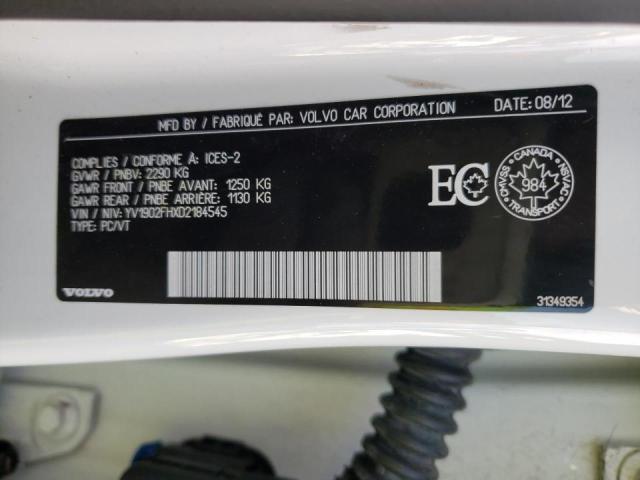 2013 VOLVO S60 T6 YV1902FHXD2184545