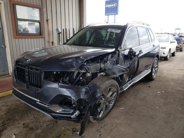 VIN 5UXCW2C57KL082484 2019 BMW X7, Xdrive40I no.2