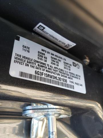 2017 CHEVROLET SS 6G3F15RW3HL301936