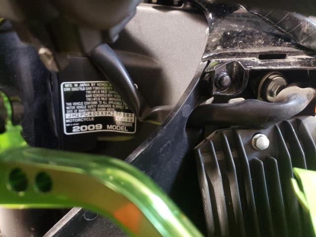 2009 HONDA CBR600 RR JH2PC400X9K200583