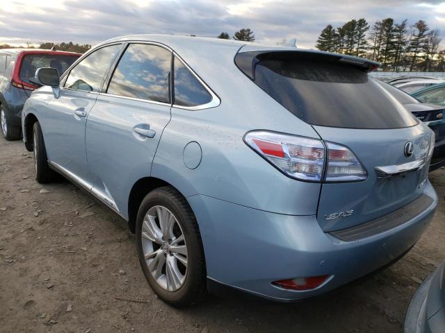 2010 LEXUS RX 450 JTJZB1BA7A2001100