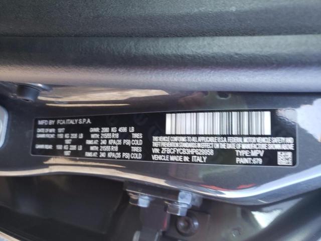 2017 FIAT 500X TREKK ZFBCFYCB3HP629958