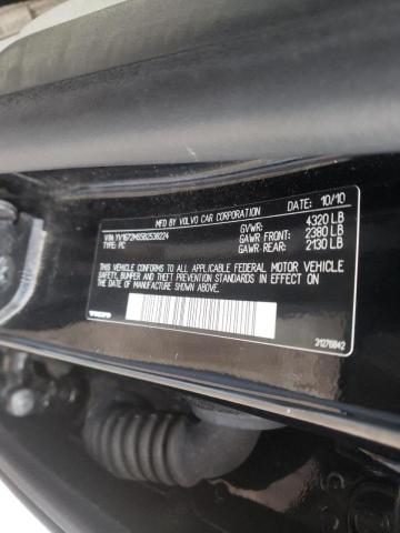 2011 VOLVO S40 T5 YV1672MS5B2538224