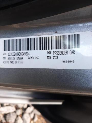 2013 DODGE AVENGER SE 1C3CDZAB4DN649304