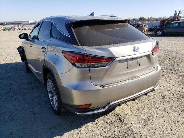 2021 LEXUS RX 450H 2T2JGMDA0MC063293