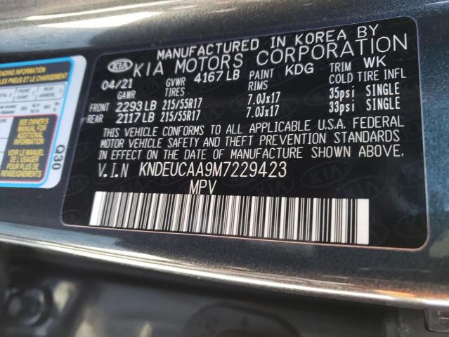 2021 KIA SELTOS S KNDEUCAA9M7229423
