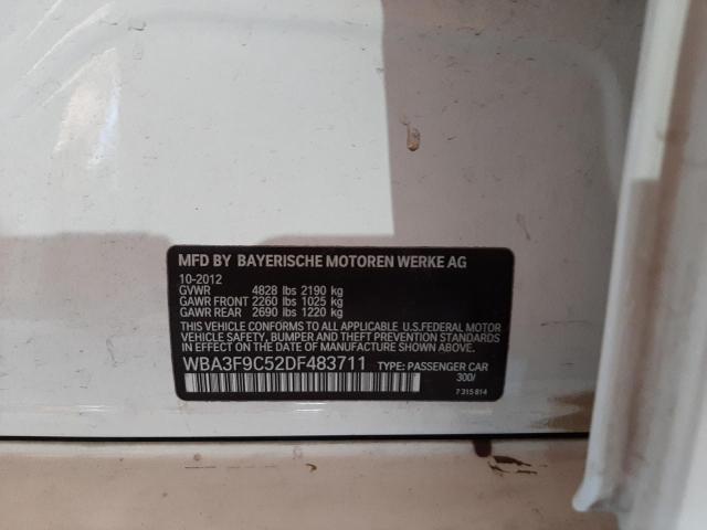 2013 BMW ACTIVEHYBR WBA3F9C52DF483711