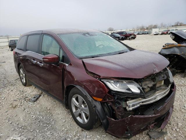 Salvage cars for sale from Copart Appleton, WI: 2019 Honda Odyssey EX