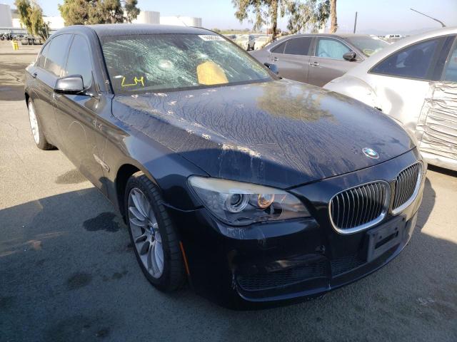 BMW salvage cars for sale: 2012 BMW 750