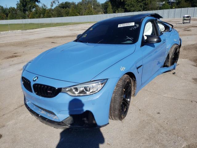 2016 BMW M4 WBS3R9C50GK339038