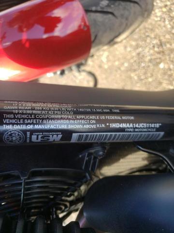 2018 HARLEY-DAVIDSON XG500 1HD4NAA14JC511418