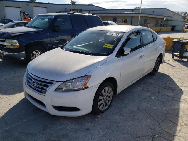 3N1AB7AP4FY216826 Nissan Sentra S 2015. Фото: 1