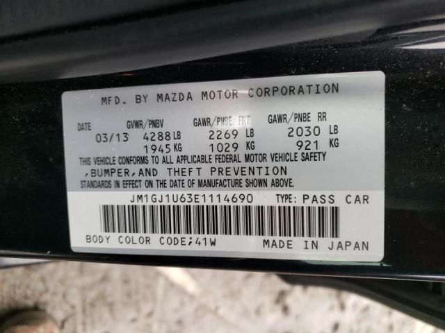 2014 MAZDA 6 SPORT JM1GJ1U63E1114690