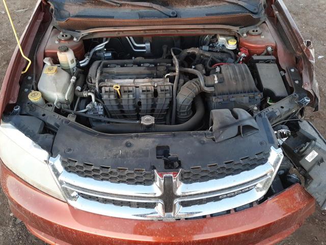 2012 DODGE AVENGER SX 1C3CDZCB5CN166044