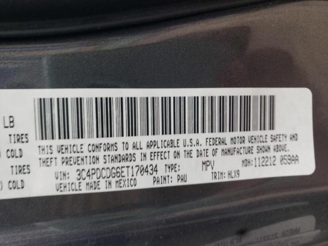 2014 DODGE JOURNEY LI 3C4PDCDG6ET170434