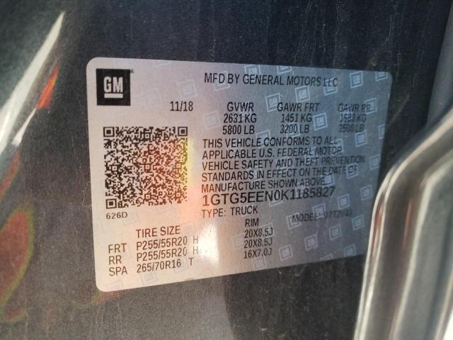 2019 GMC CANYON DEN 1GTG5EEN0K1185827