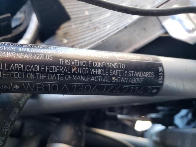 2018 BMW R1200 RT WB10A1306JZ471143