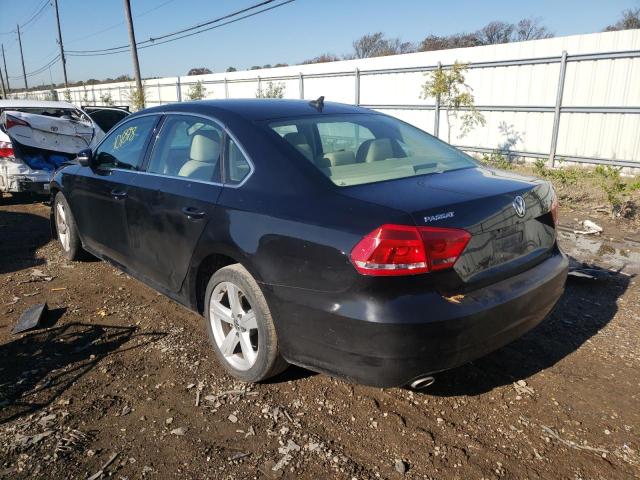 2013 VOLKSWAGEN PASSAT 1VWBH7A36DC081784