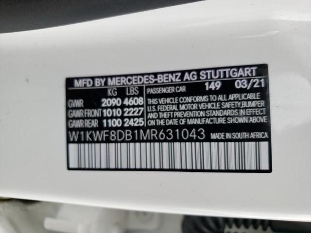 2021 MERCEDES-BENZ ML350 W1KWF8DB1MR631043