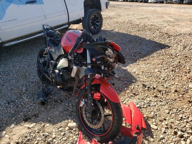 Salvage cars for sale from Copart China Grove, NC: 2008 Kawasaki EX250 J
