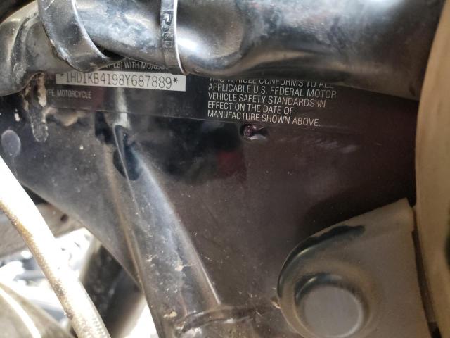 2008 HARLEY-DAVIDSON FLHX 1HD1KB4198Y687889