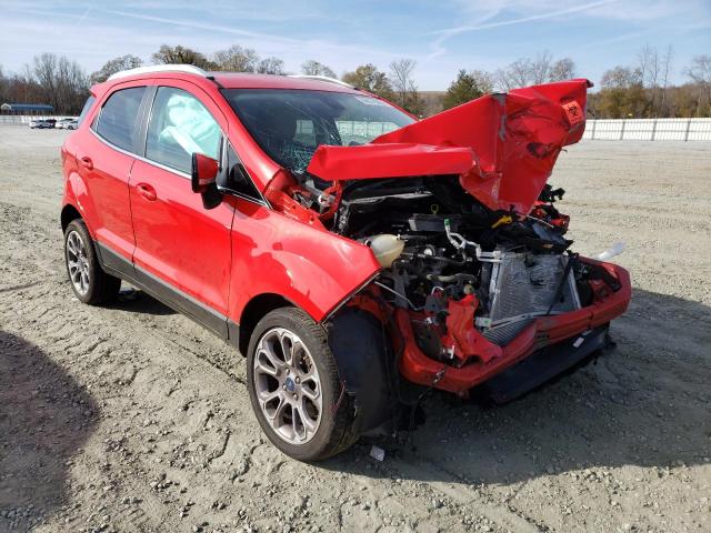 Ford Ecosport T salvage cars for sale: 2019 Ford Ecosport T