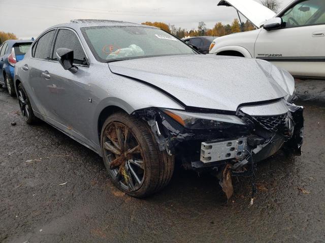 Salvage cars for sale at Portland, OR auction: 2021 Lexus IS 350 F-S