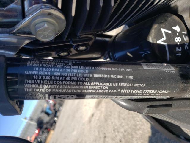 2021 HARLEY-DAVIDSON FLTRX 1HD1KHC17MB610682