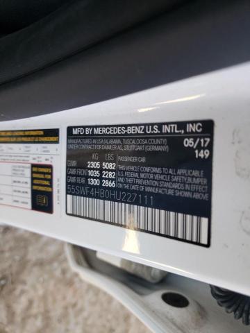 2017 MERCEDES-BENZ C 350E 55SWF4HB0HU227111