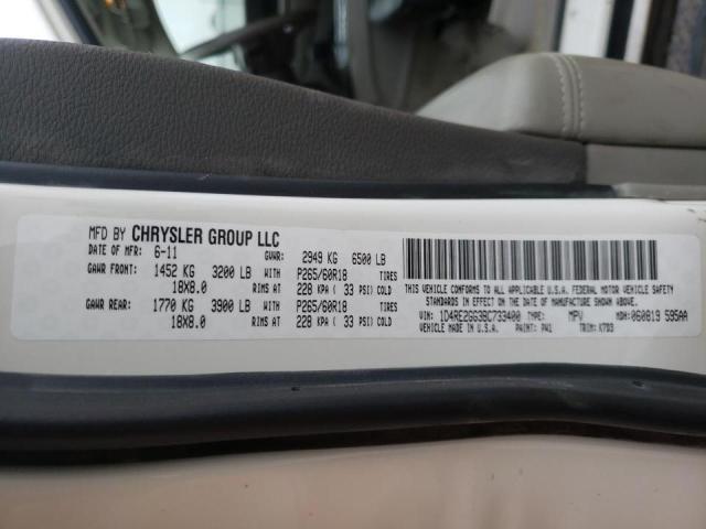 2011 DODGE DURANGO EX 1D4RE2GG3BC733400