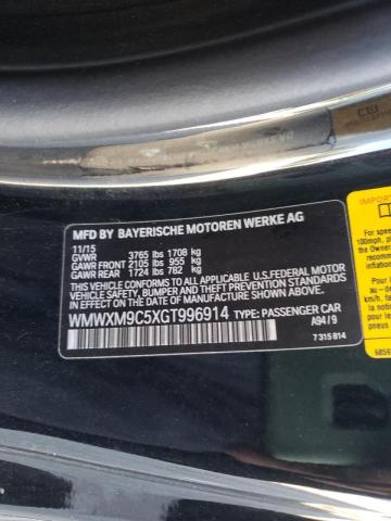 2016 MINI COOPER JOH WMWXM9C5XGT996914