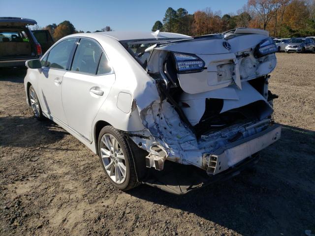 2011 LEXUS HS 250H JTHBB1BA0B2047789