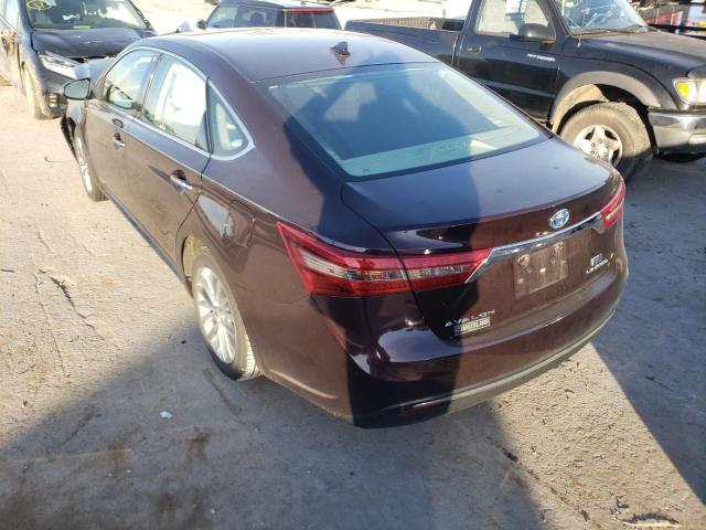2016 TOYOTA AVALON HYB 4T1BD1EBXGU053820
