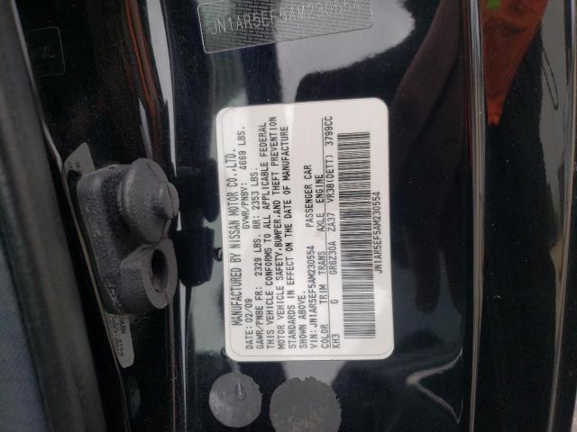 2010 NISSAN GT-R BASE JN1AR5EF5AM230554