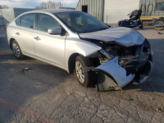Salvage cars for sale from Copart Wichita, KS: 2014 Nissan Sentra S