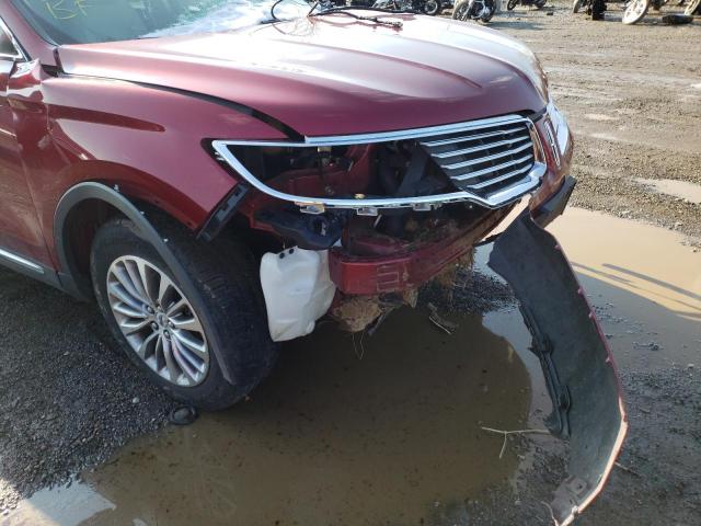 2016 LINCOLN MKX SELECT 2LMTJ8KP4GBL54552