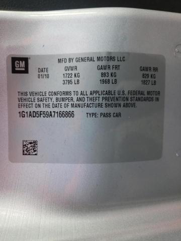 2010 CHEVROLET COBALT 1LT 1G1AD5F59A7166866