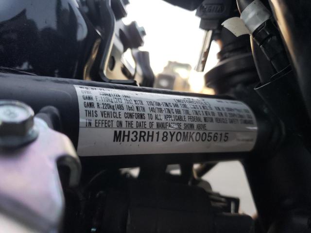 2021 YAMAHA YZF-R3 MH3RH18Y0MK005615