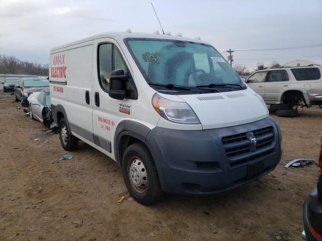 Salvage cars for sale from Copart Hillsborough, NJ: 2016 Dodge RAM Promaster
