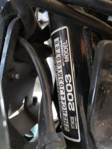 2003 HONDA VT750 CDB JH2RC44J03M100788